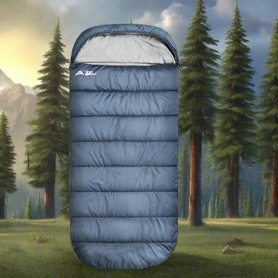 Sac de couchage - HikingSleepingbag™ - Bleu - Plein Air Expert